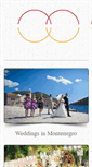 Mobile Screenshot of montenegroweddings.com